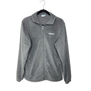 Columbia Men’s S Gray Fleece Full Zip Jacket